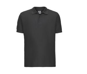 Russell JZ577 - Men's Ultimate Cotton Polo Titanium