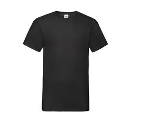 Fruit of the Loom SC234 - Valueweight V-Neck T (61-066-0) Black