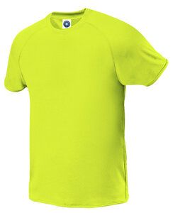 Starworld SW300 - Sports Tee Men Fluorescent Yellow