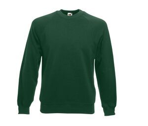 Fruit of the Loom SC260 - Raglan Sweat (62-216-0) Bottle Green