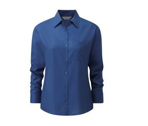 Russell Collection JZ34F - Womens Poplin Shirt