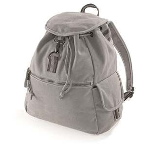 Quadra QD612 - Vintage Canvas Backpack Vintage Light Grey