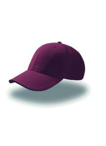 Atlantis AT094 - 6-panel cap with sandwich visor Burgundy/ Navy