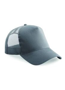 Beechfield BF640 - Half Mesh Trucker Graphite Grey/Graphite Grey