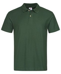 Stedman STE3000 -  Polo SS for men Stedman Bottle Green