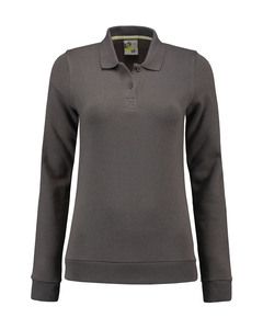 Lemon & Soda LEM3209 - Polosweater for her Pearl Grey