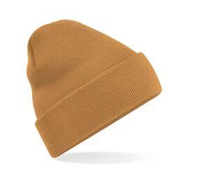 Beechfield BF045 - Beanie with Flap Caramel