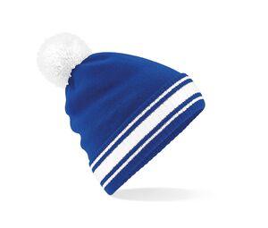 Beechfield BF472 - Beanie Bright Royal / White