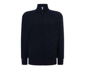 JHK JK296 - Large zip Sweat Navy