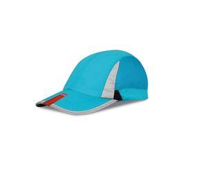 Result RC086 - Sports cap Aqua / Black