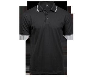 Tee Jays TJ1407 - Mens Luxury stripe stretch polo