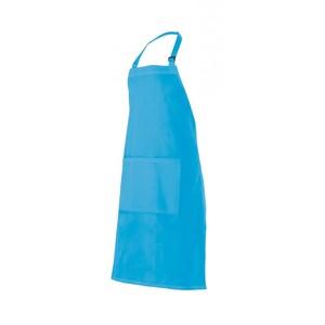 VELILLA V4203 - APRON WITH POCKET Turquoise