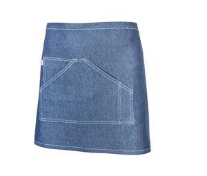 VELILLA V4206 - SHORT DENIM APRON Denim