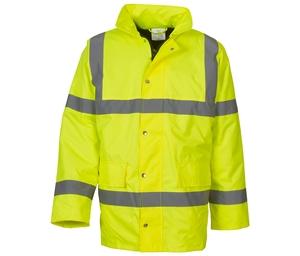 Yoko YK300 - High visibility padded parka Hi Vis Yellow