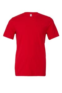 Bella+Canvas BE3001 - UNISEX JERSEY CREW NECK T-SHIRT Red