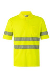 Velilla 305522 - RS SS COTTON POLO Hi-Vis Yellow