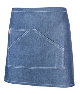 Velilla 404206 - SHORT DENIM APRON Dark Denim