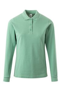 Mukua PL200WC - LONG-SLEEVE WOMAN POLO Sage