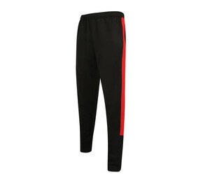 Finden & Hales LV881 - Slim Fit Sports Pants Black / Red