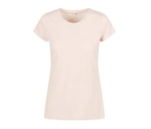 BUILD YOUR BRAND BYB012 - LADIES BASIC TEE Pink